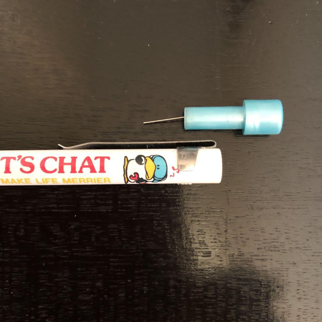 昭和レトロ ファンシー　レッツチャット　シャーペン