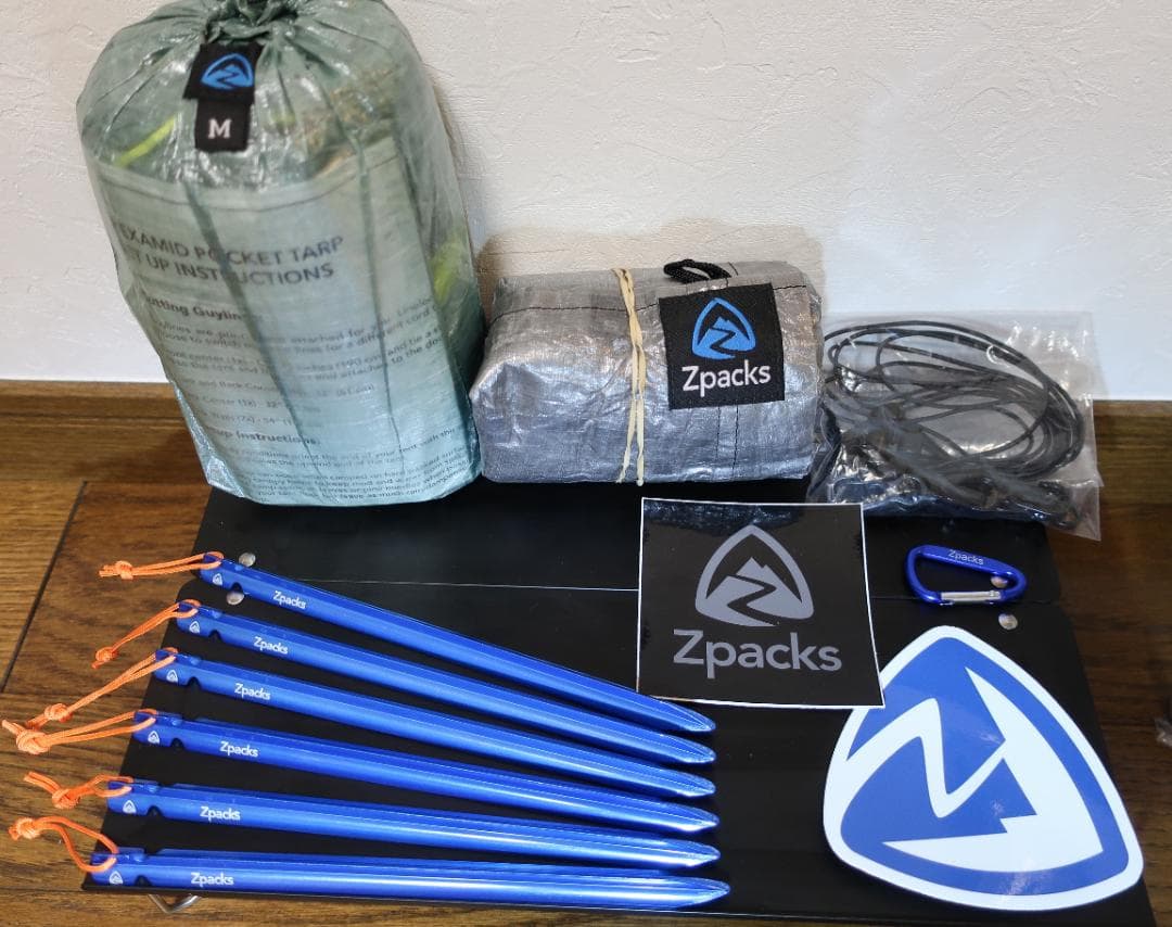 Zpacks新品未使用⑦点セットポール２本TarpタープTentテントPole