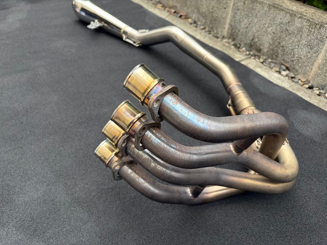 ステンレス製エキゾーストパイプ