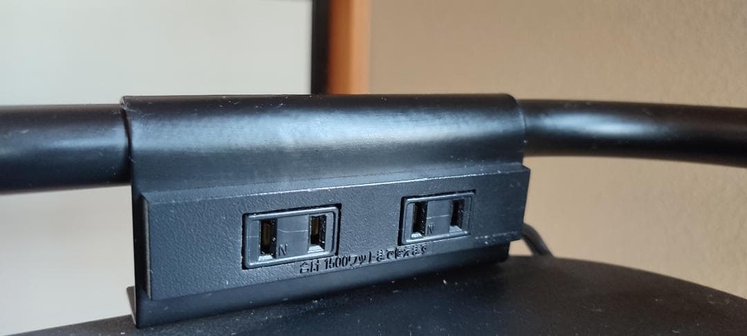 ダブルベッドフレーム スチール製 ブラック