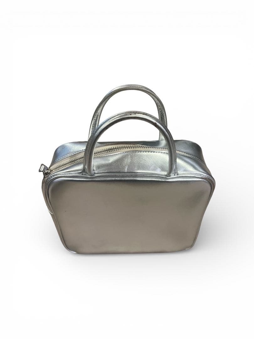 COMME des GARÇONS シルバー ハンドバッグ