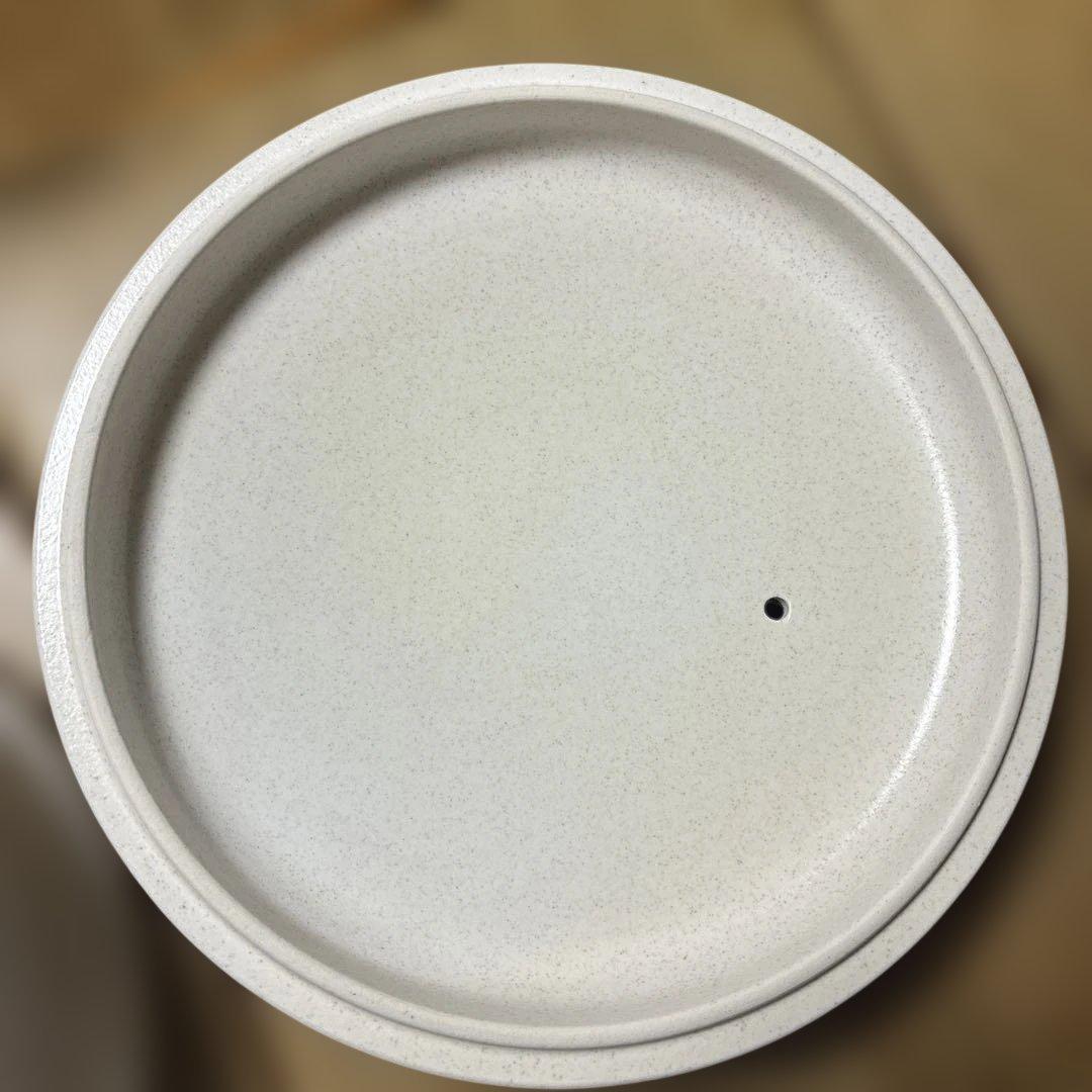 【未使用】セラポット　cesapot ホワイト　深鍋浅鍋　網　フタ　4点セット