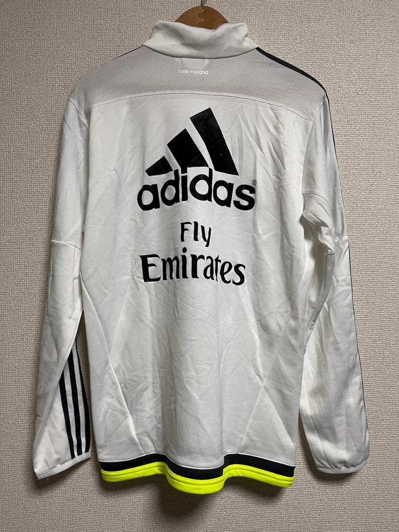 スペインリーグレアルマドリードadidas製長袖プラクティスシャツバルセロナ