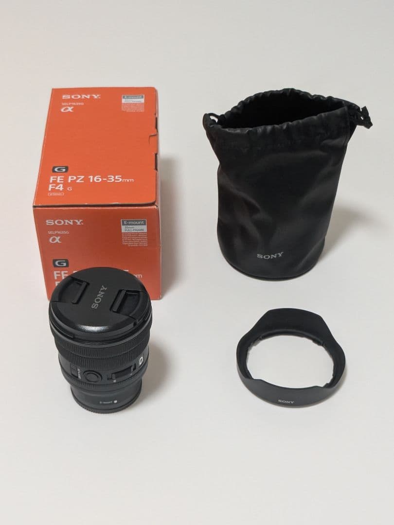 SONY FE PZ 16-35mm F4 ズームレンズ