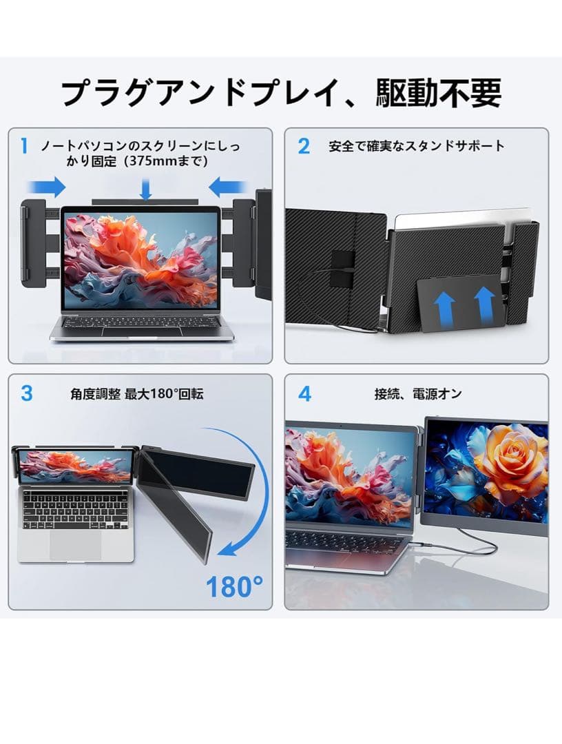【美品】LivElect 14インチ FHD IPSモニター