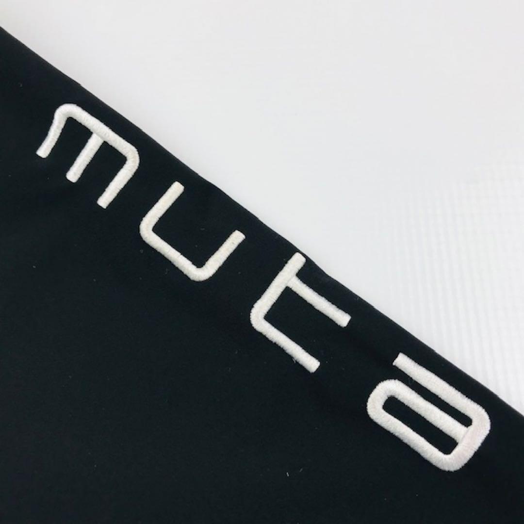 美品★muta・ムータ WAVEロゴ刺繍 4WAYストレッチフーディー(6)