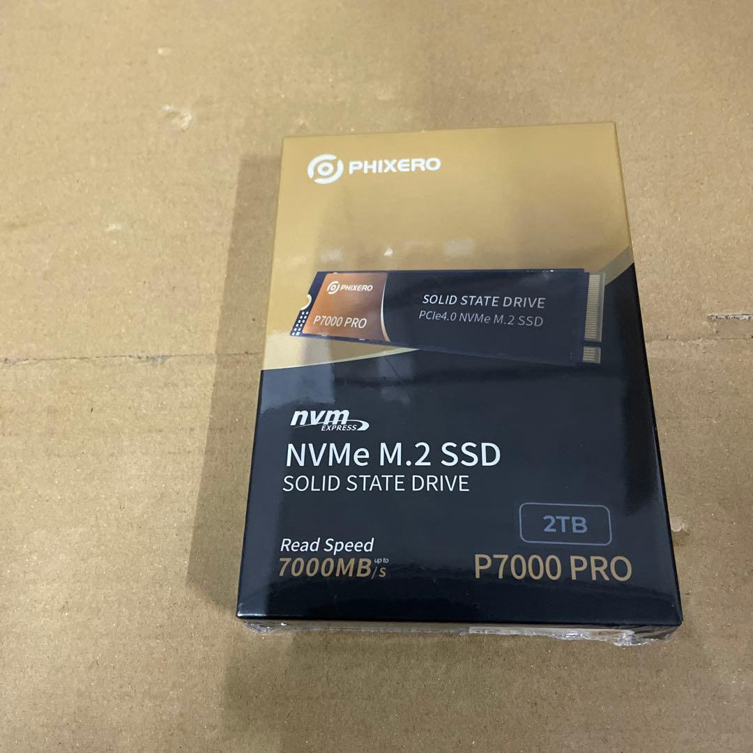 内蔵型SSD PHIXERO P7000PRO SSD 2TB NVMe
