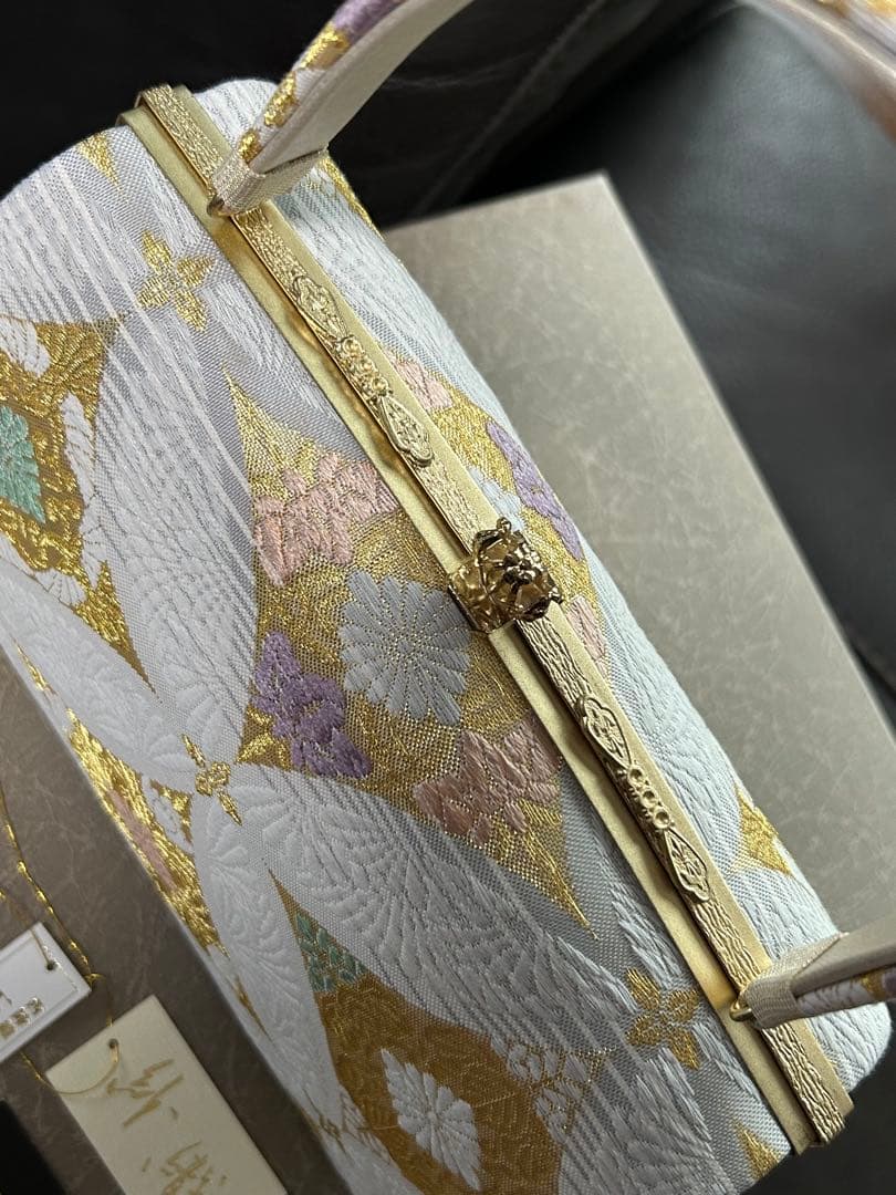 美品 草履バッグ 沙織 Ｌサイズ 足袋付