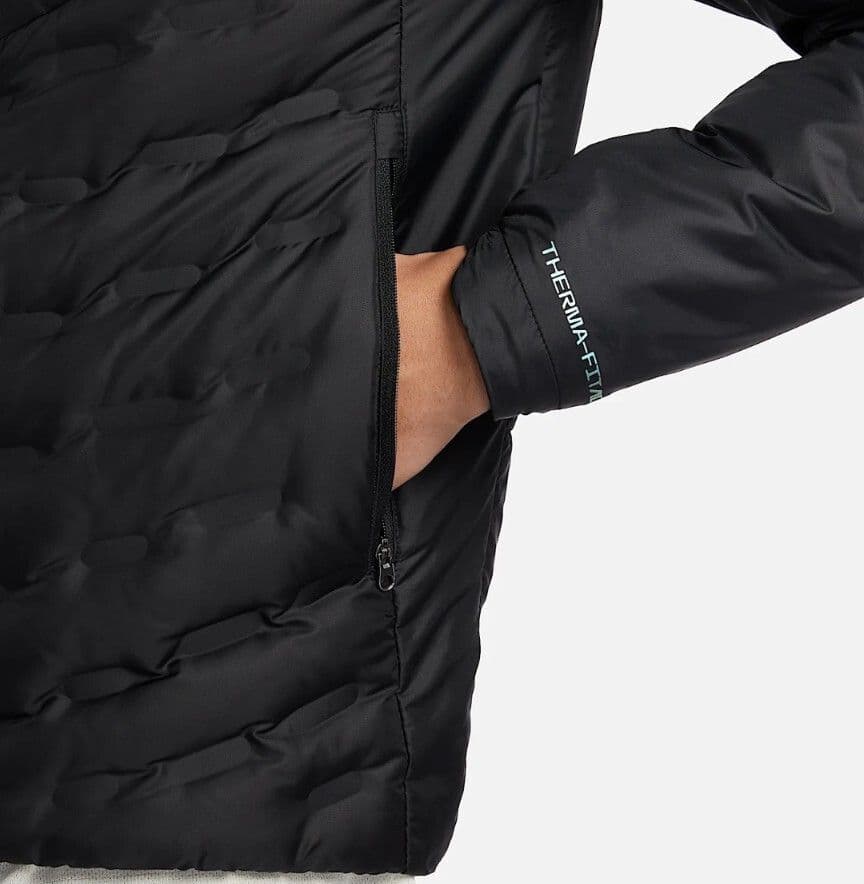 L ナイキ エアロロフト ダウンジャケット 定価4.1万 ランニング ゴルフ 黒