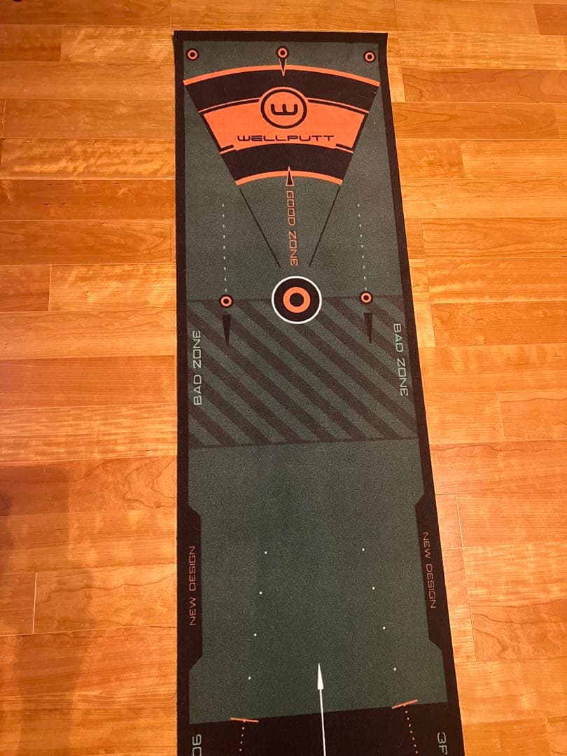 WELLPUTT ウェルパット　パッティングマット 3メートル　パターカップ付
