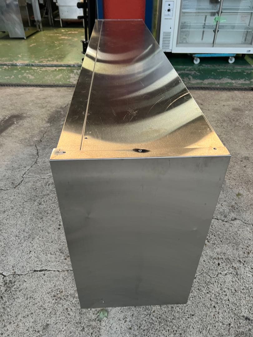 マルゼンガラス扉吊戸棚 1800x350x600