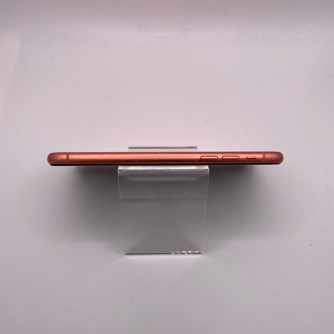 iPhone XR 256GB コーラル　バッテリー最大容量100% ケース付き