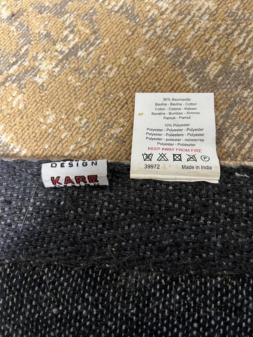 KARE⭐️ キリムポップイエロー 170x240cm ラグ定価85,000円‼️