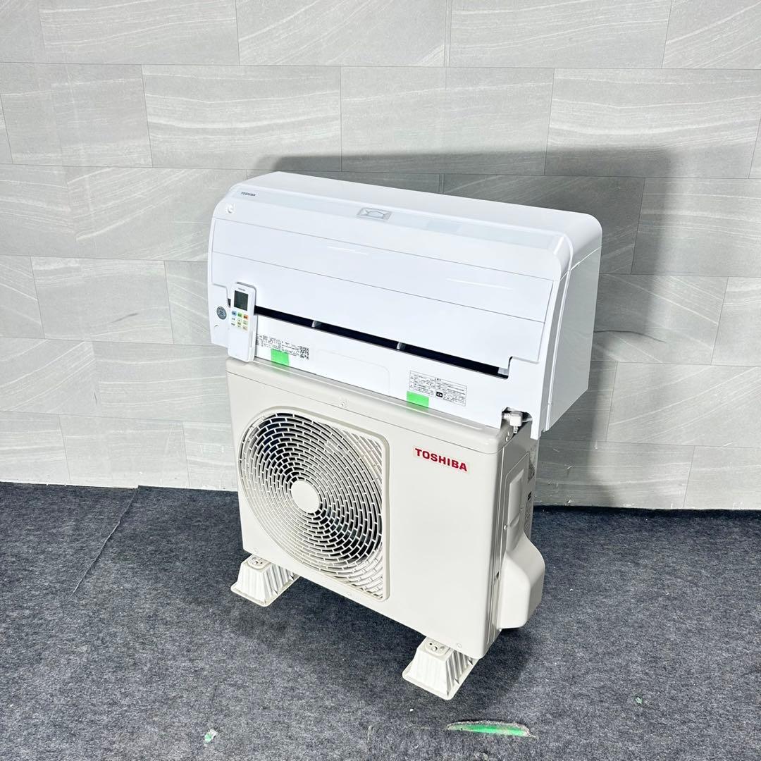 TOSHIBA ルームエアコン 6畳用 2023年製 清掃済み d5135