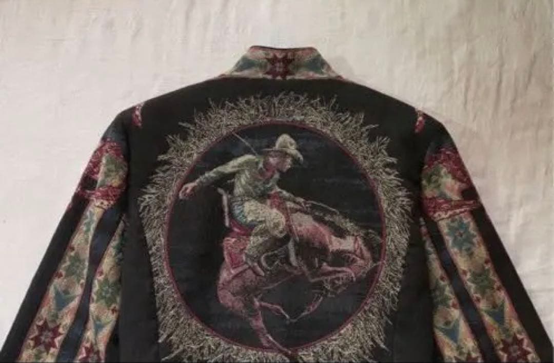 ヴィンテージウエスタンジャケット ⭐︎一目惚れ⭐︎USA製 ゴブランジャケット