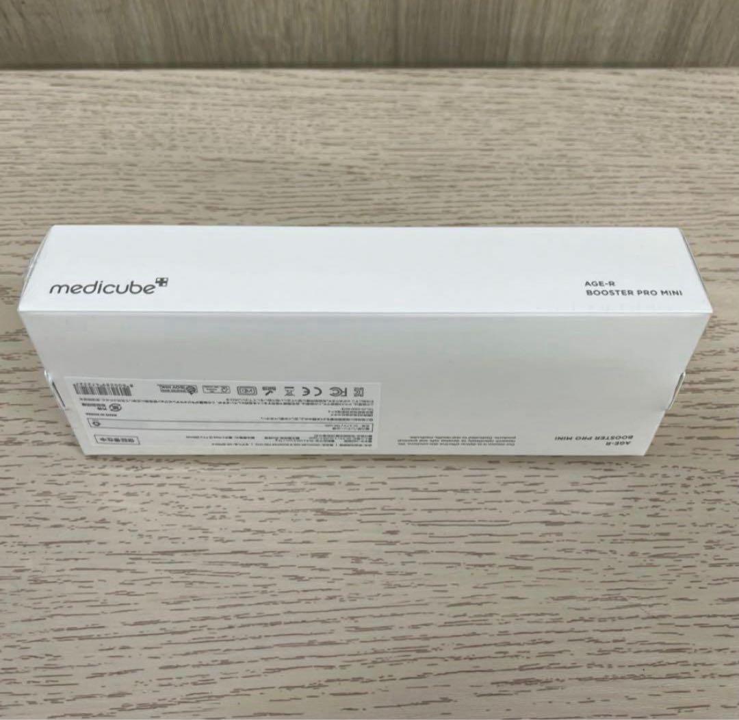 メディキューブ 美顔器 AGE-Rブースタープロミニ ME-BPRM-ピンク③
