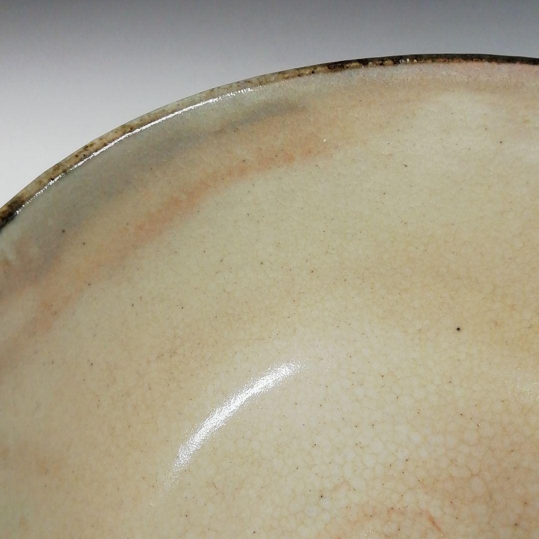 Ｔ４３３　茶碗　『乾山写　椿花文』『鳴滝窯　橋本城岳 造』　共箱　抹茶碗　茶道具