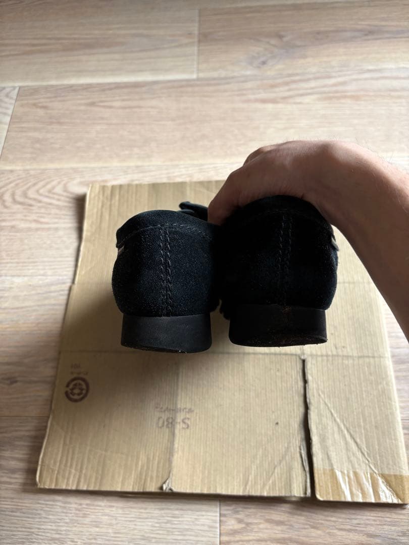 Clarks wallabee GTX ブラック