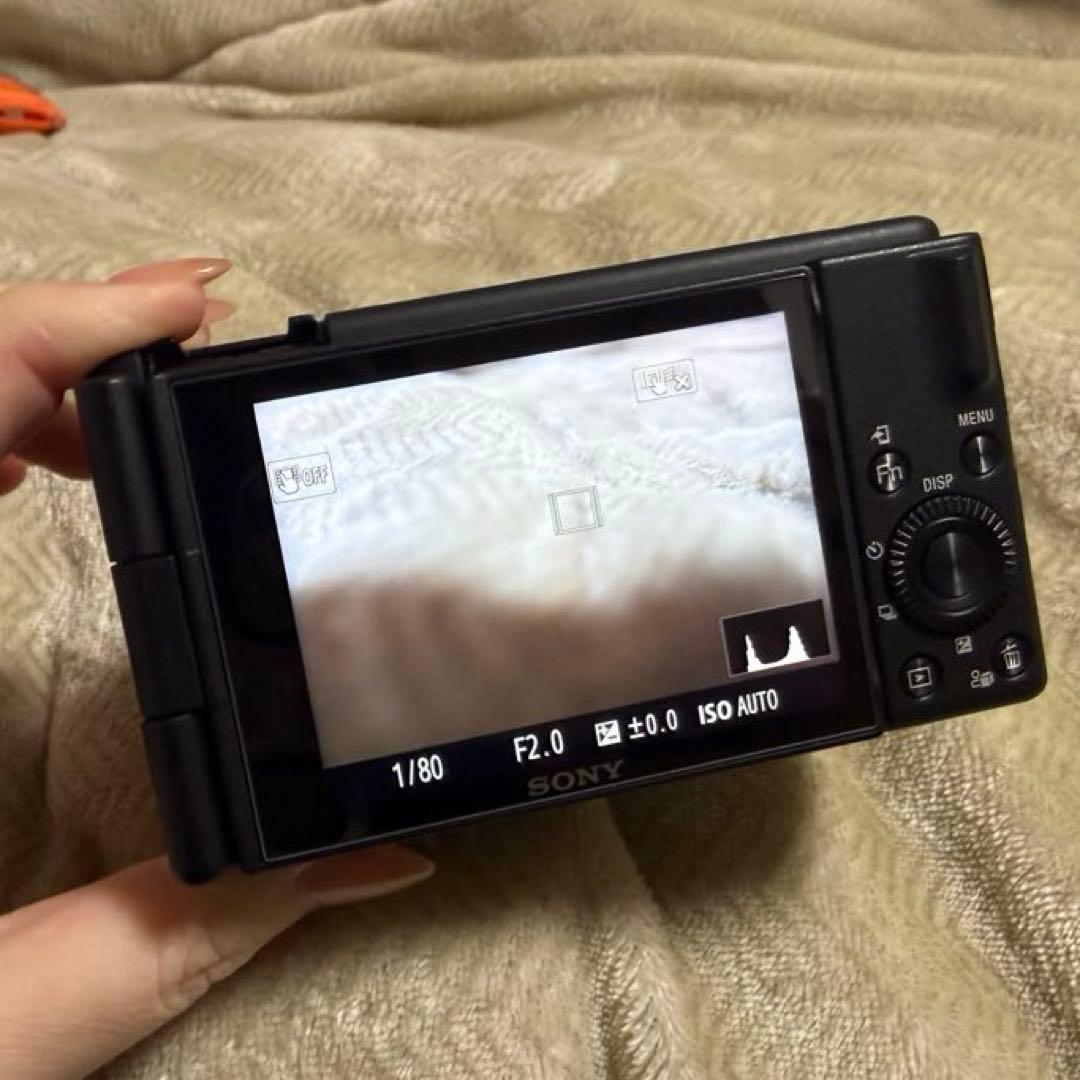 SONY VLOGCAM ZV-1Fデジタルカメラ ブラック