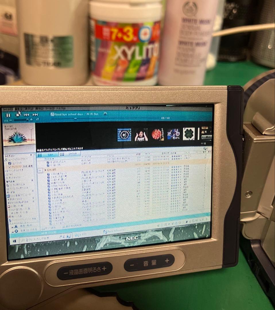 ソニー ビデオカメラ DCR-TRV30 ミニDVテープ 作動機 付属付 訳有り