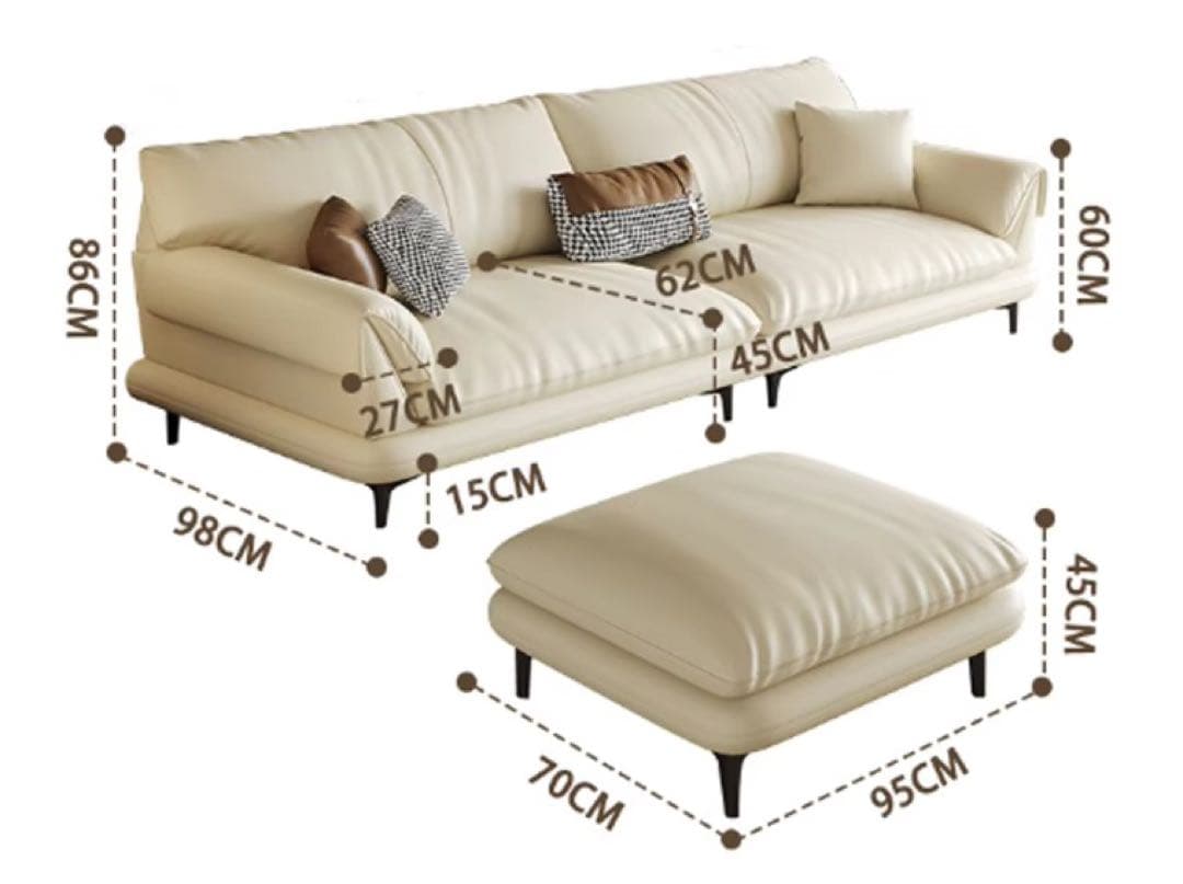 ソファ　3人掛け（170cm）