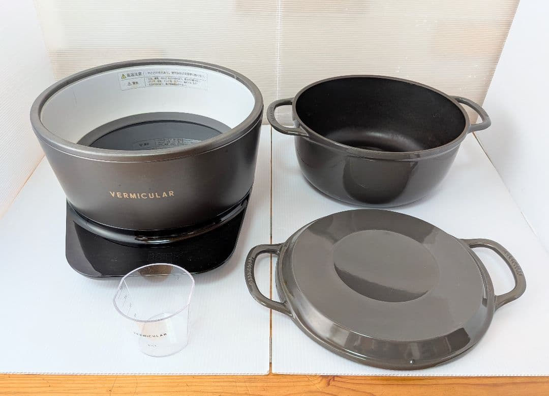 バーミキュラ ライスポットPH23A 5合 トリュフグレー