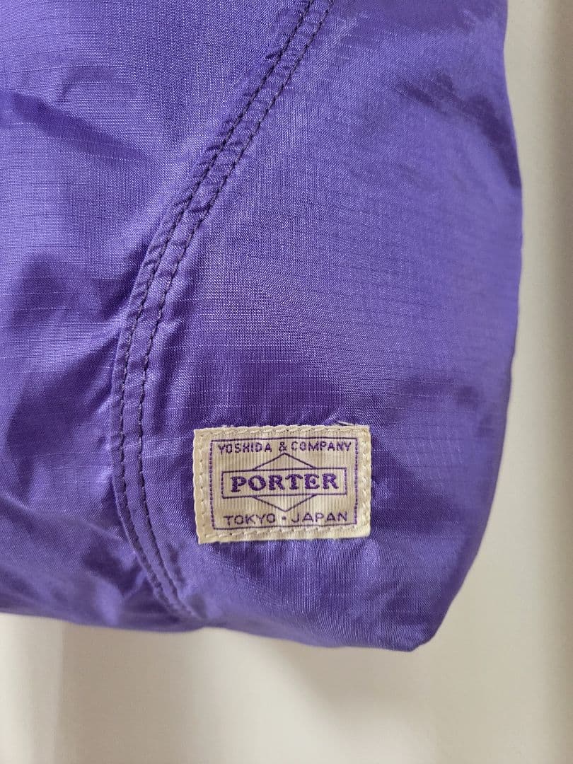 希少‼️PORTER リバーシブル パープル 紫 トートバッグ