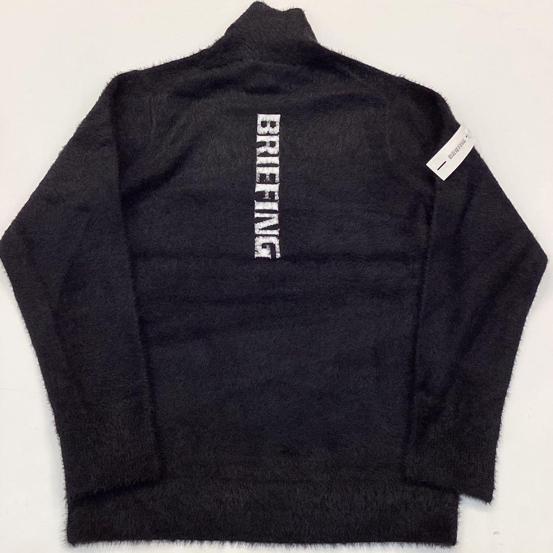 BRIEFING 新品　SHAGGY LOGO TURTLENECK KNIT