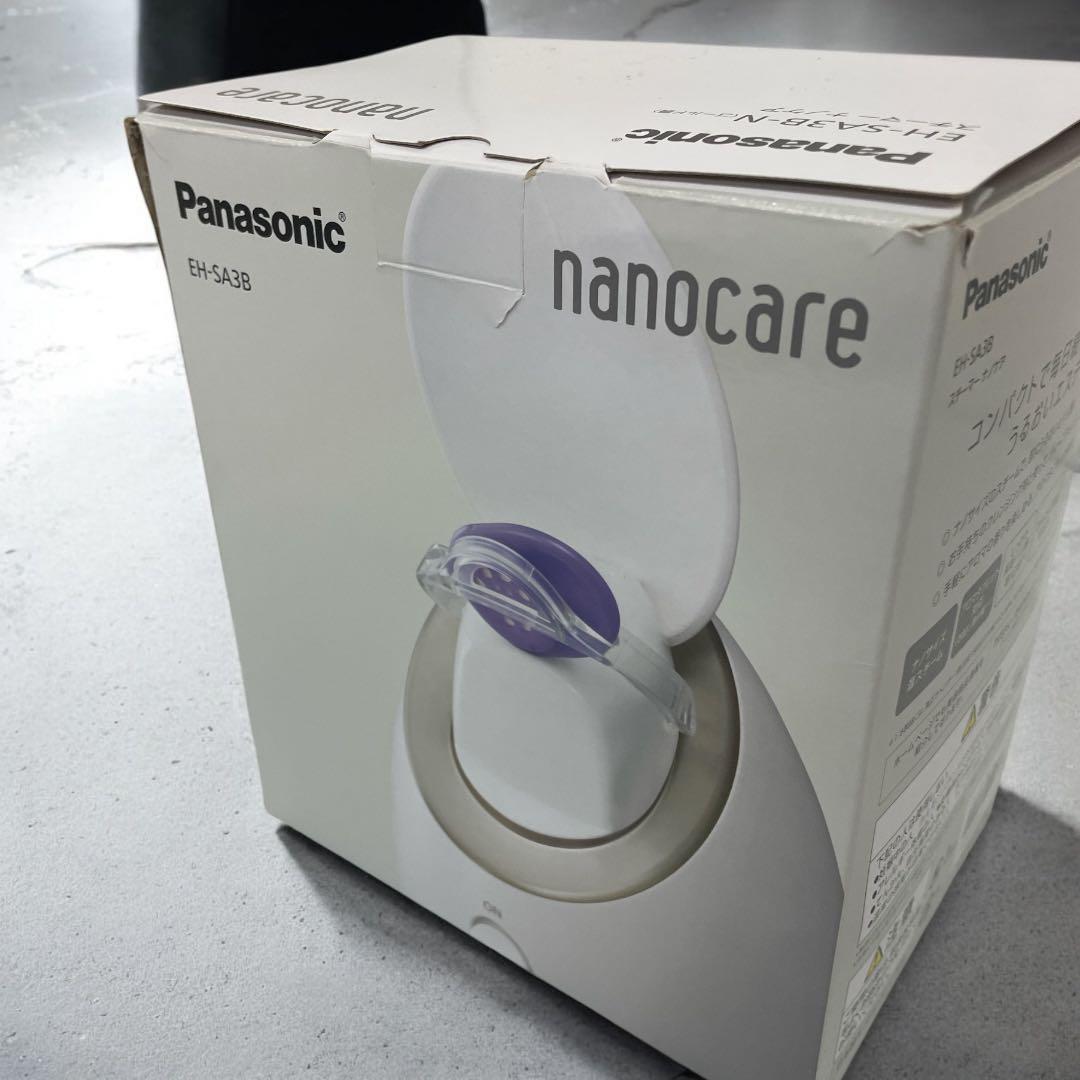 【新品】パナソニック　スチーマー ナノケア EH-SA3B-N