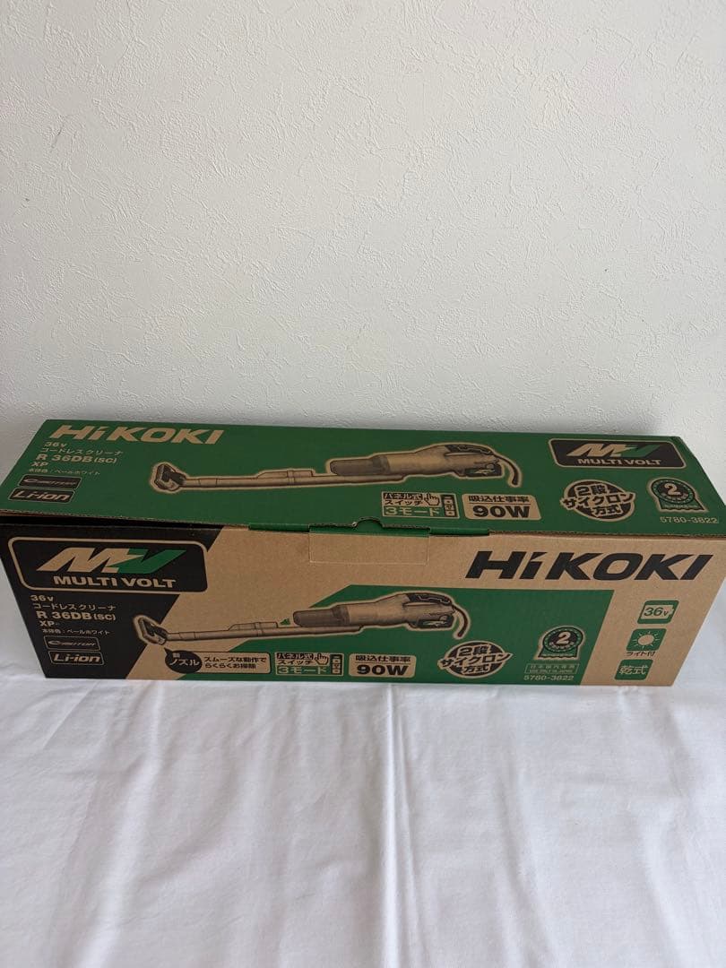 最終値下げ【未使用品】HIKOKI コードレスクリーナー R36DB（SC）
