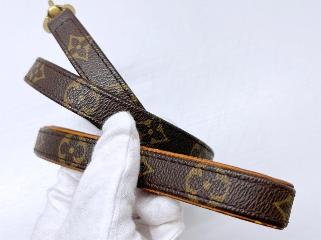 ルイヴィトン　モノグラム　レッス　バクスターMM　ドッグリード　M58056