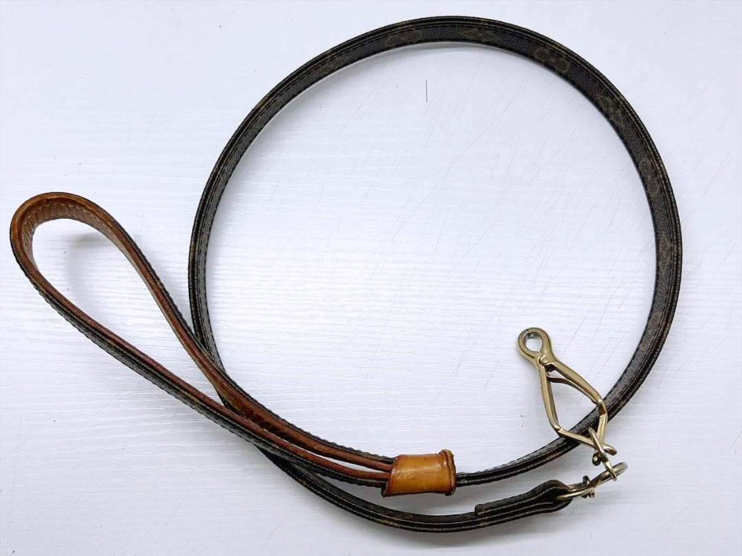 ルイヴィトン　モノグラム　レッス　バクスターMM　ドッグリード　M58056