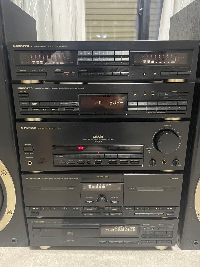 PIONEER/Private/X-A5バブル世代オーディオ