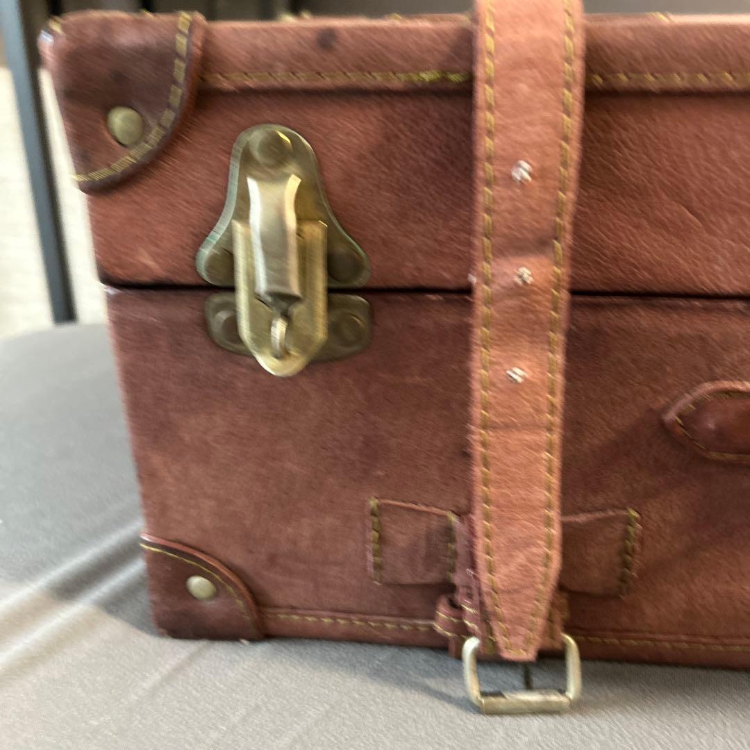 JAL ミッキー革製トランク