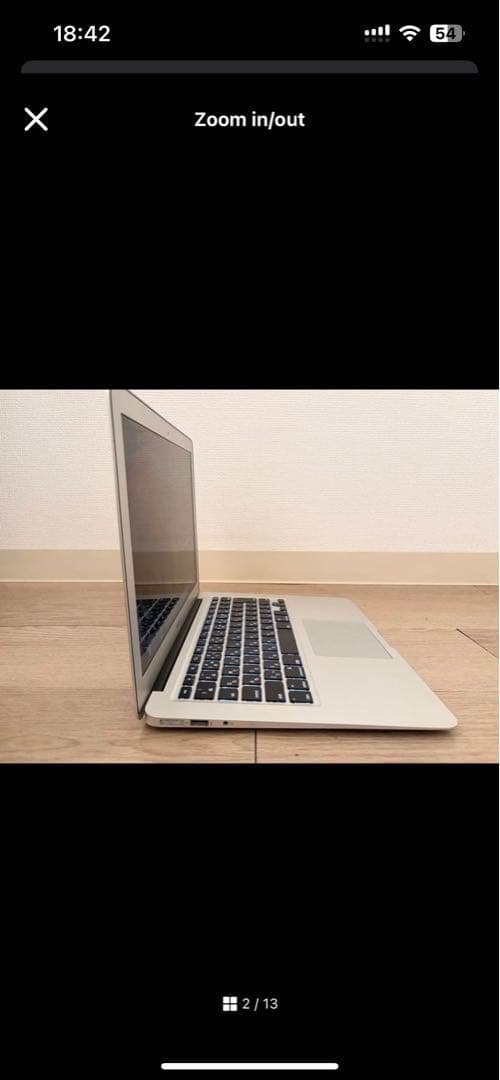 S*6様 MacBook Air 13インチ シルバー