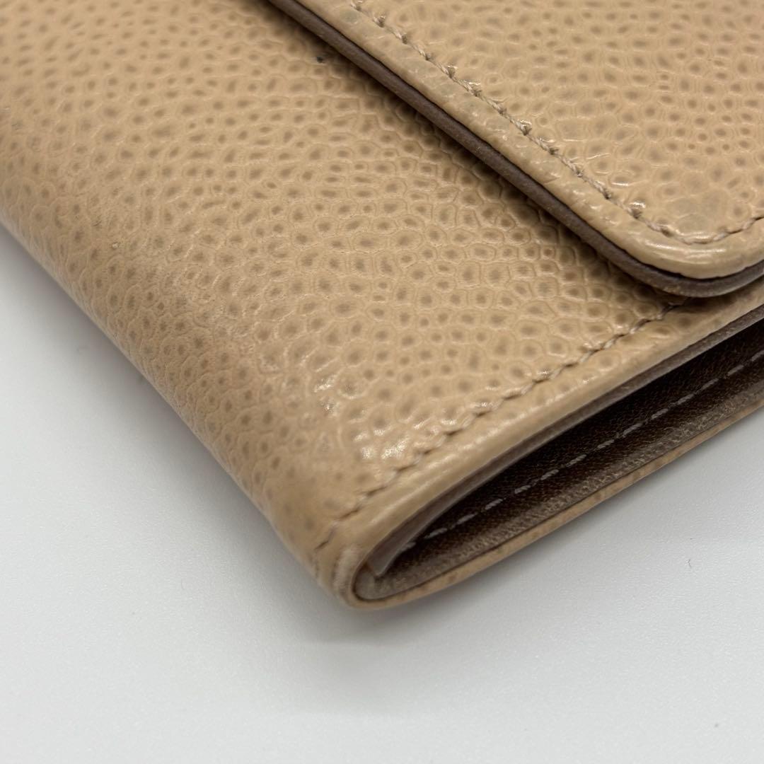 CHANEL カードケース キャビアスキン 17番台 ベージュ