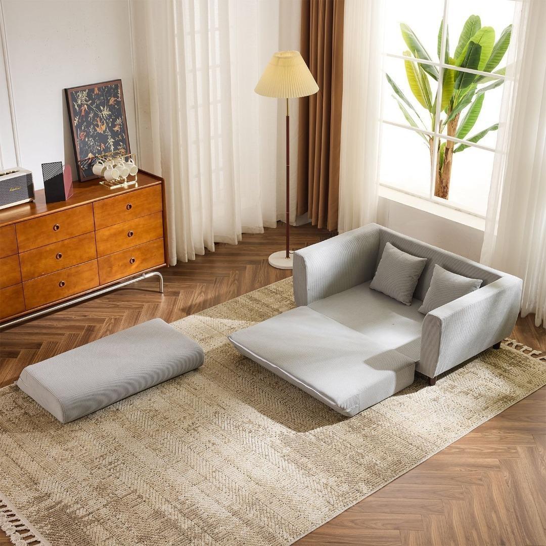 多機能 ソファ 2人掛け ソファベッド 折りたたみ コンパクト １人暮らし