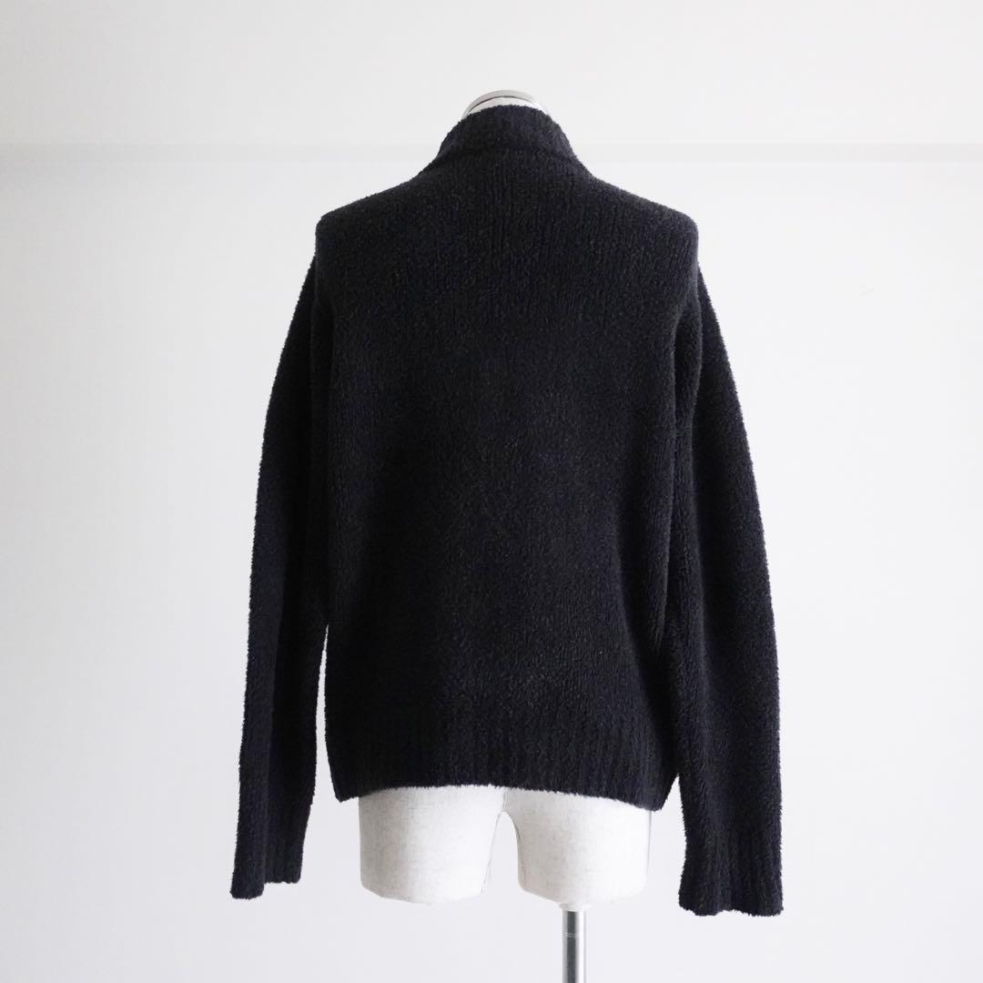 【極美品】Paul Smith ウールナイロンパイル　ドライバーズニット　グレー