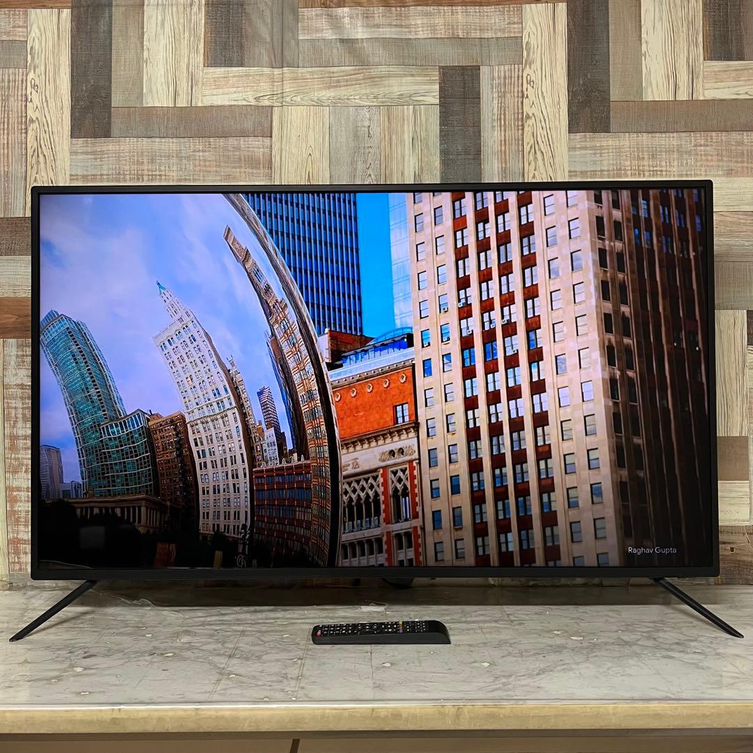 即日受渡❣️全国送料込ティーズネット50型液晶テレビ裏番組録画省エネ薄型