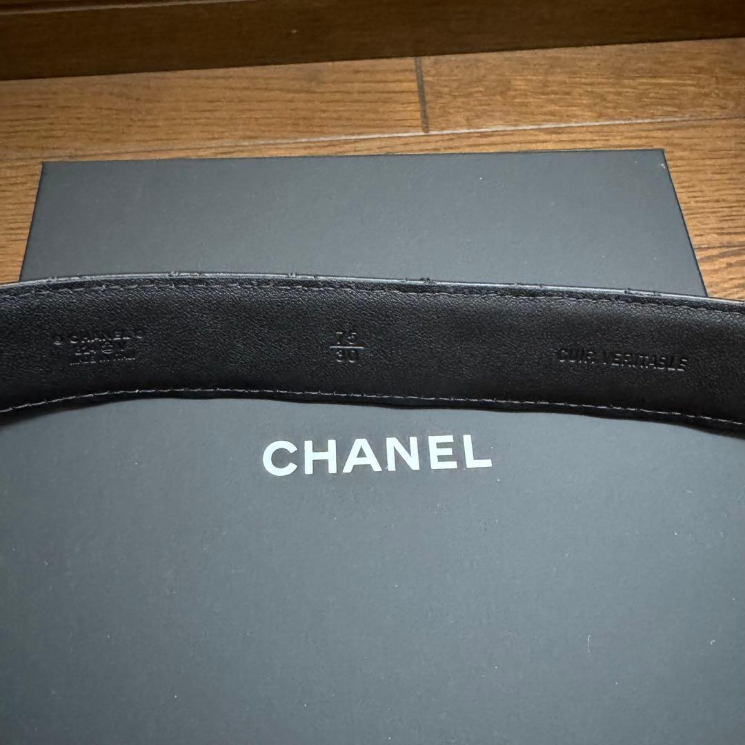 【CHANEL】シャネル レザーベルト