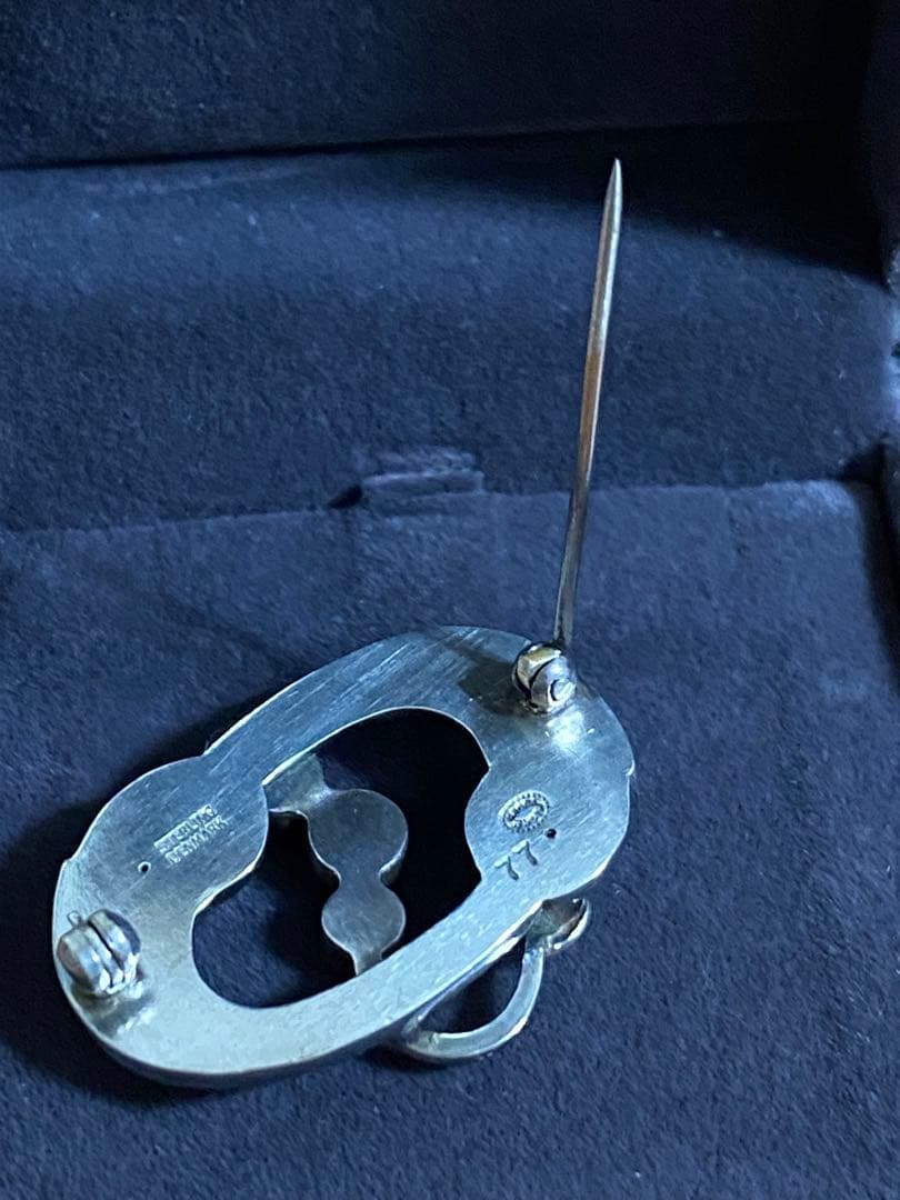 ジョージジェンセン　#77ブローチ broach 美品