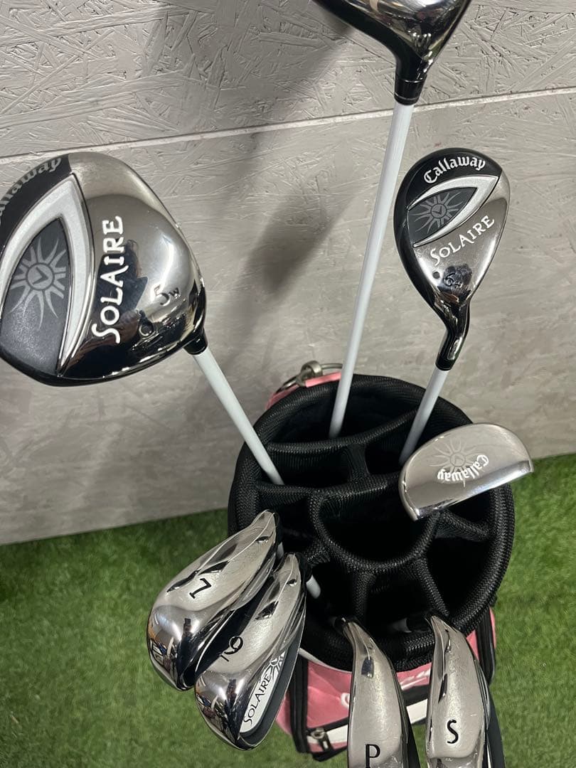 超美品 レディース キャロウェイ ソレイユ ソレイル クラブセット ゴルフクラブ