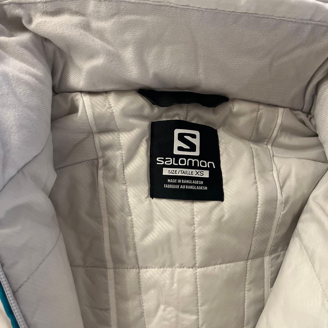 値下げSalomon スキーウェア 女性用 XS ホワイト/ターコイズ