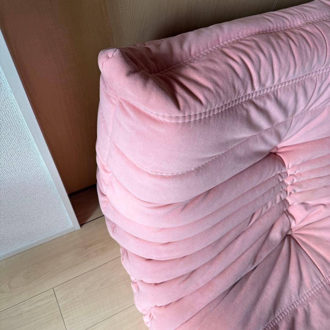 早い者勝ち! 美品 正規リーンロゼ トーゴ 2人掛け Lランク ウルトラスエード