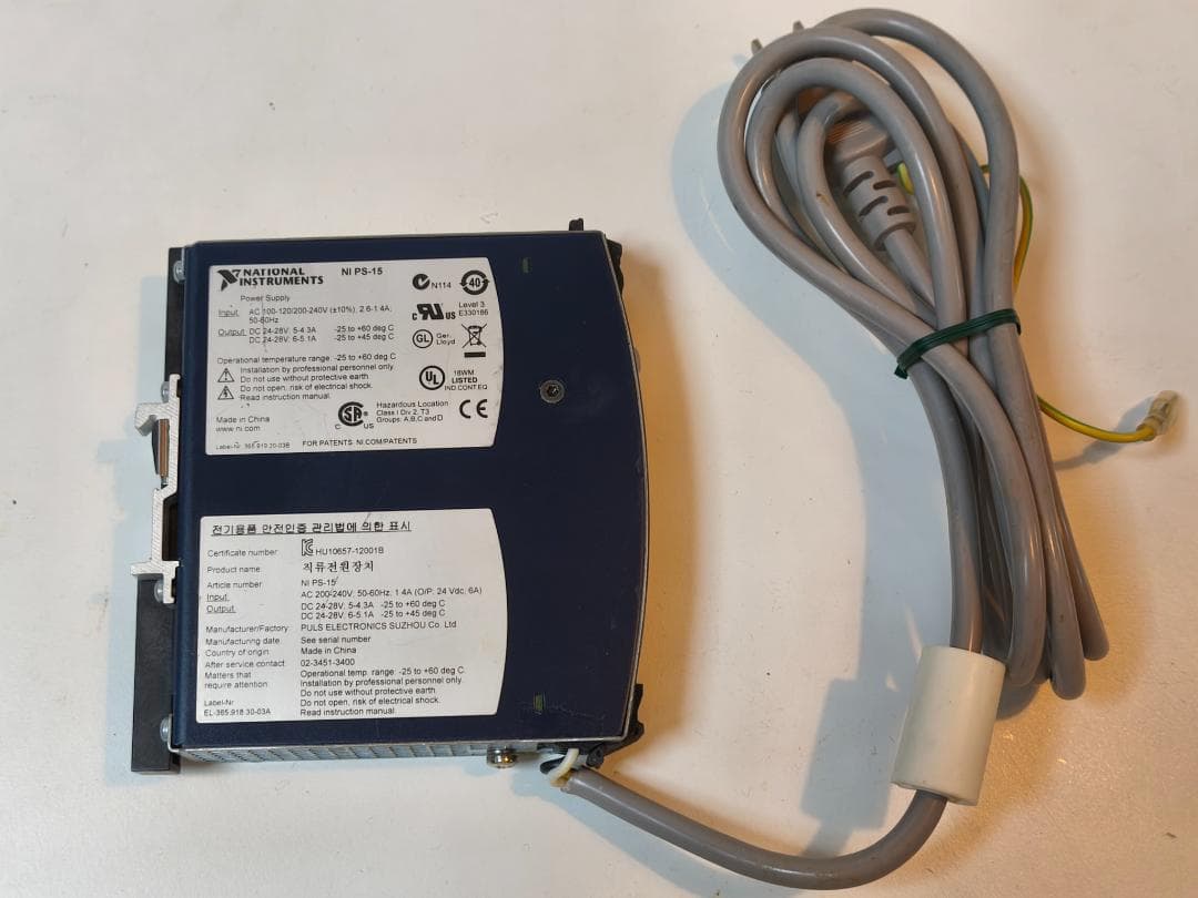 NATIONAL INSTRUMENTS NI PS-15 (24V出力確認済)