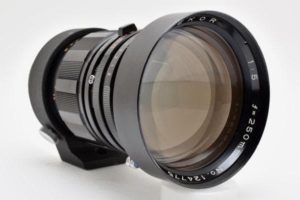 mamiya sekor 250mm f5 マミヤプレス #317-6