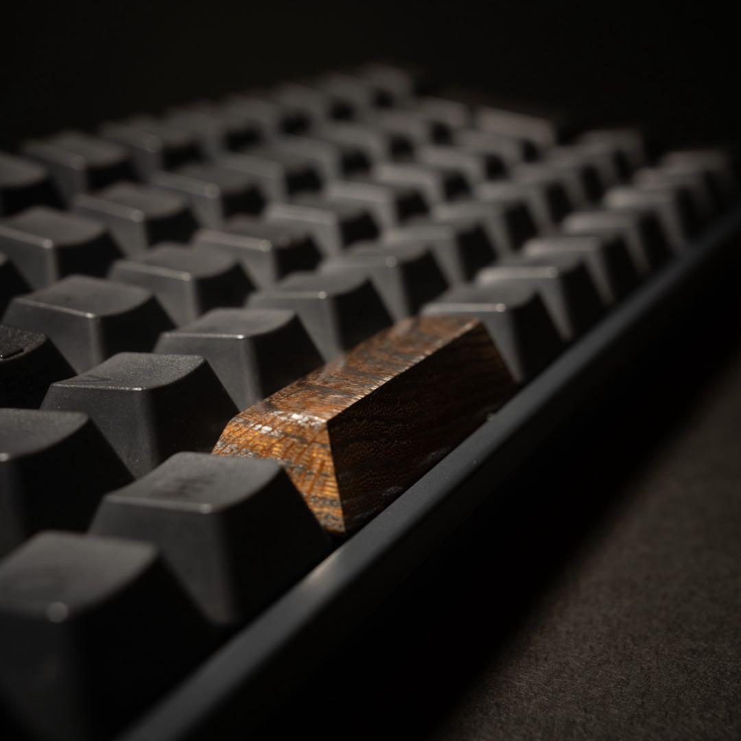 HHKB REALFORCE メタルウッドキーキャップ　JIS SPACE