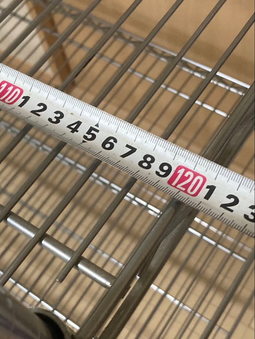 ①Luminous メタルラック 5段 シルバー