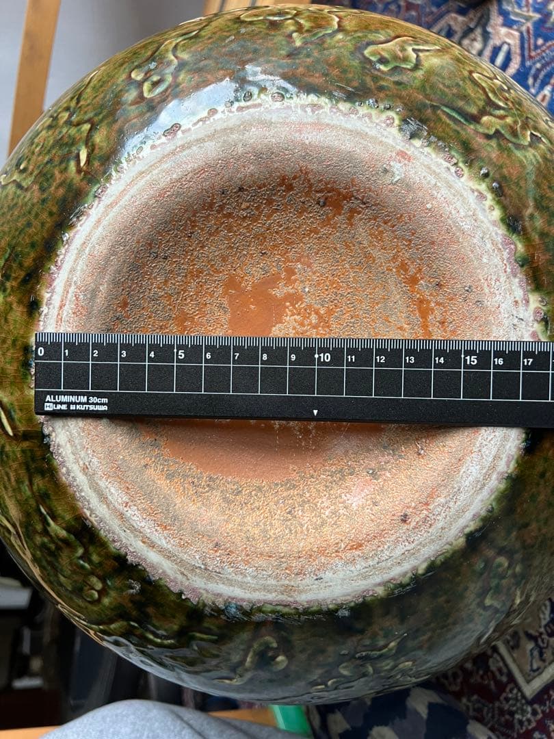 中国古美術　花瓶　在銘 大明宣德年製