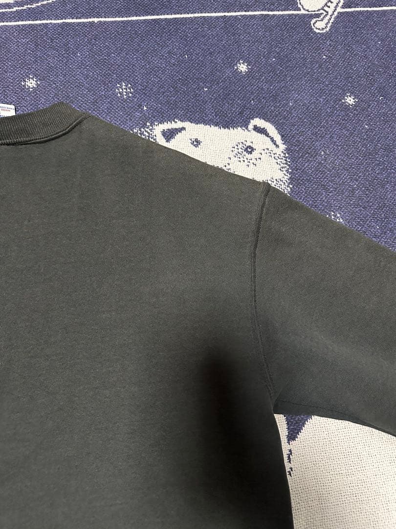 90s usa製 Russell athletic 無地スウェット　ブラック